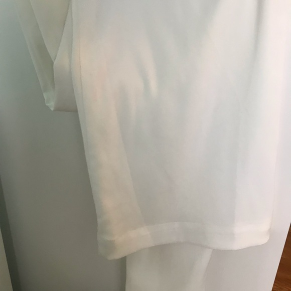 Meshki Nahla Tie Front Strapless Jumpsuit in White Size Medium - Picture 6 of 11